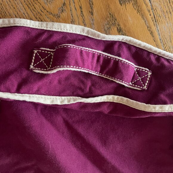 LANDS' END cotton canvas dog bed cover/exc condition/non smoking home25"x35"x - Picture 7 of 10